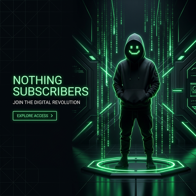 Nothing Subscribers — Anonymous builder brand